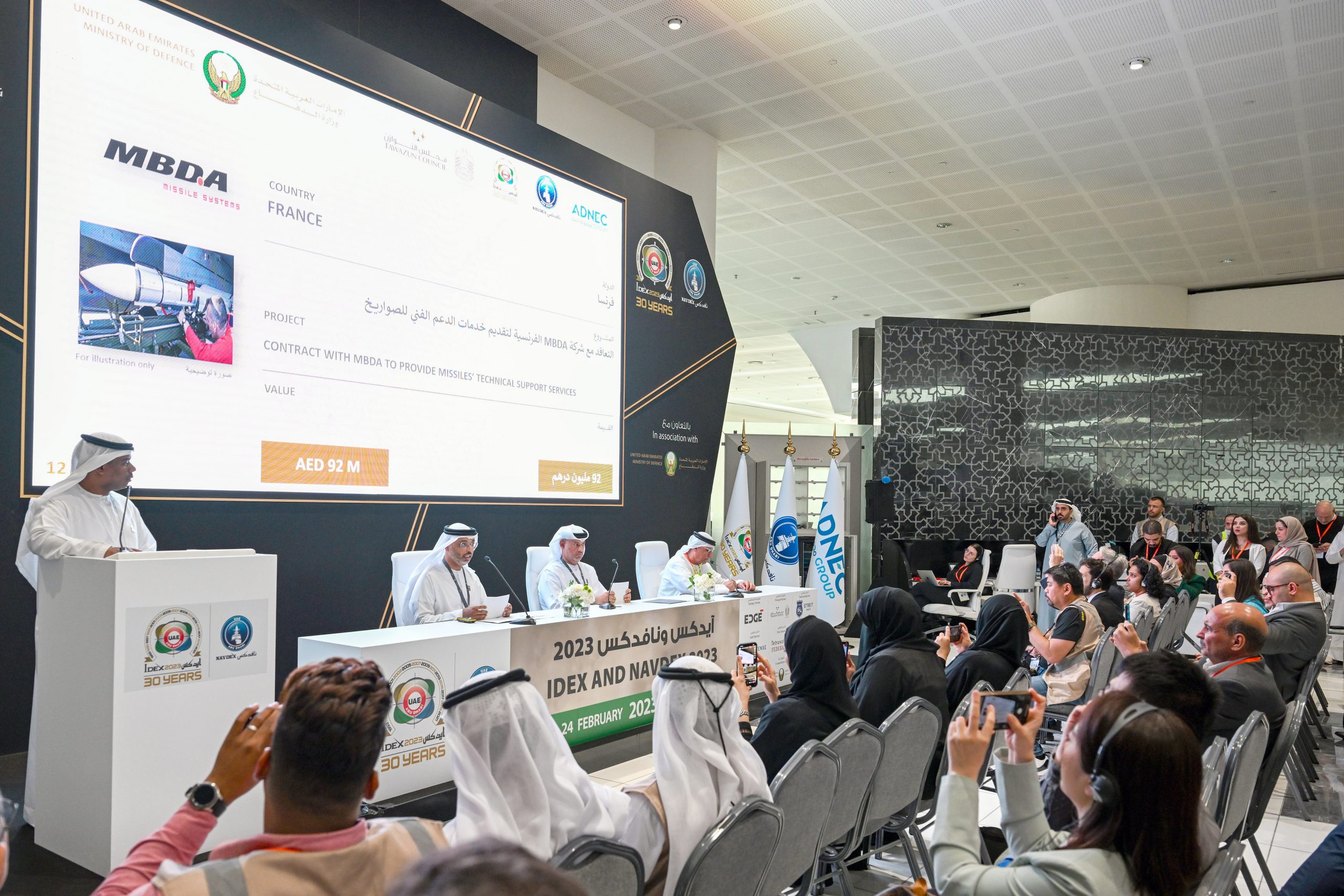 AED 4.5b deals signed on day one of IDEX and NAVDEX 2023