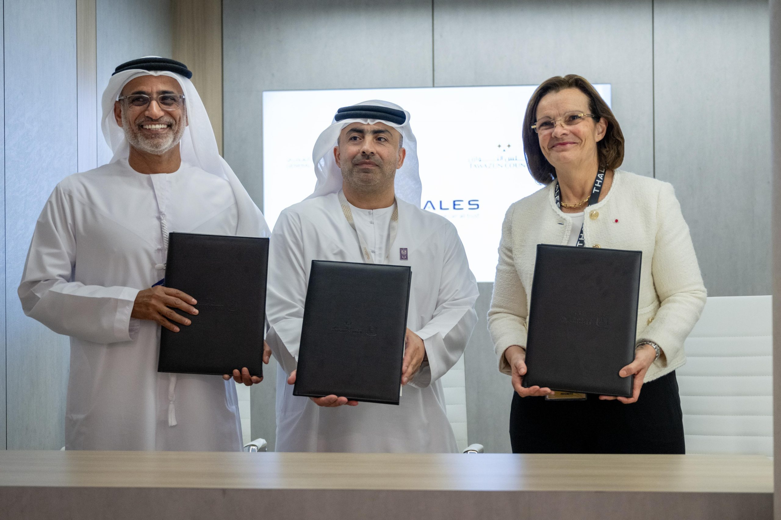 GCAA ,Tawazun Council and Thales sign MoU to establish an ATM Innovation Lab in the UAE